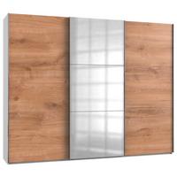 Ormar S Kliznim Vratima Level 36 A - bijela/boje hrasta, Moderno, drvni materijal/metal (300/236/65cm) - Modern Living
