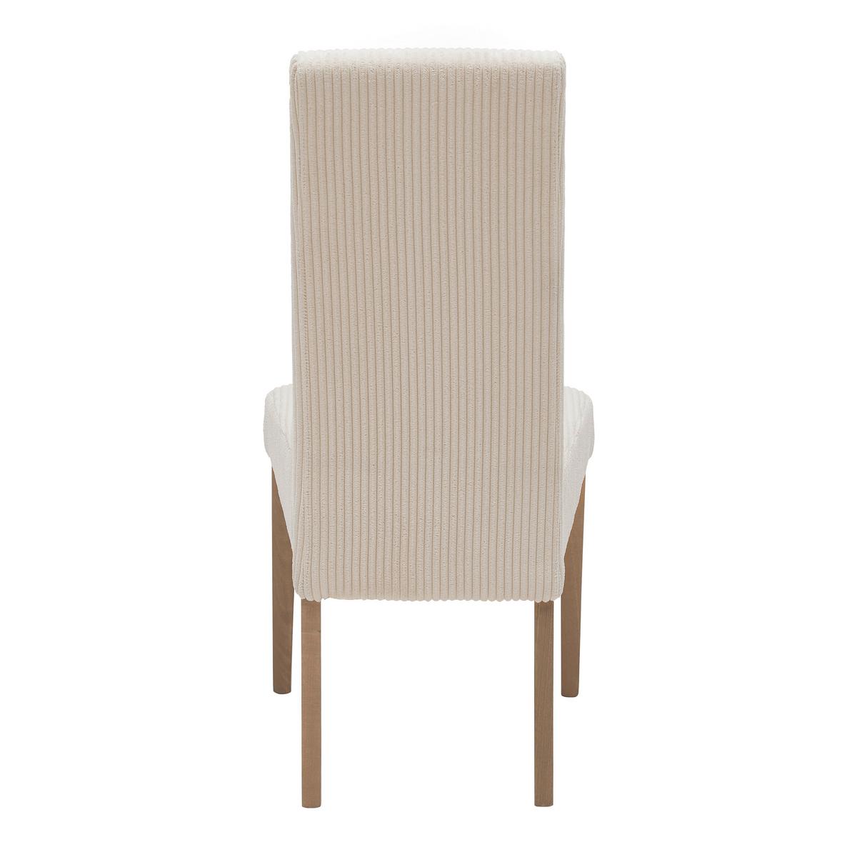 Stuhl Roko Beige - Eichefarben/Beige, MODERN, Holz/Textil (46/101/62cm) - Mömax