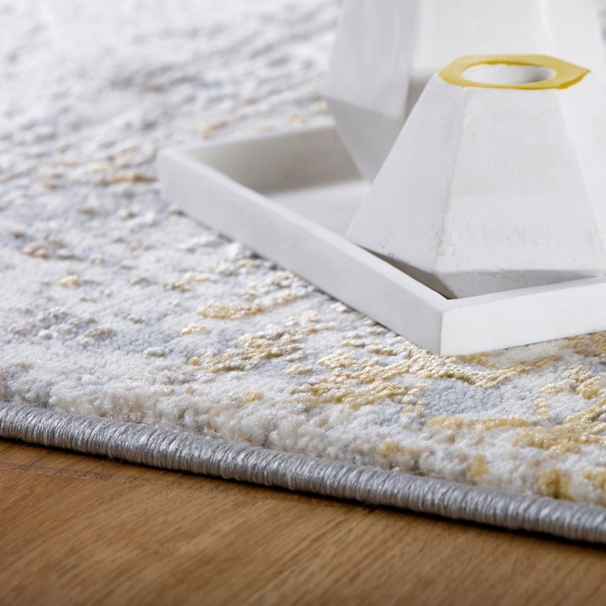 Webteppich My Salsa Gelb ca. 80x150cm - Gelb, Design, Textil (80/150cm) - Obsession