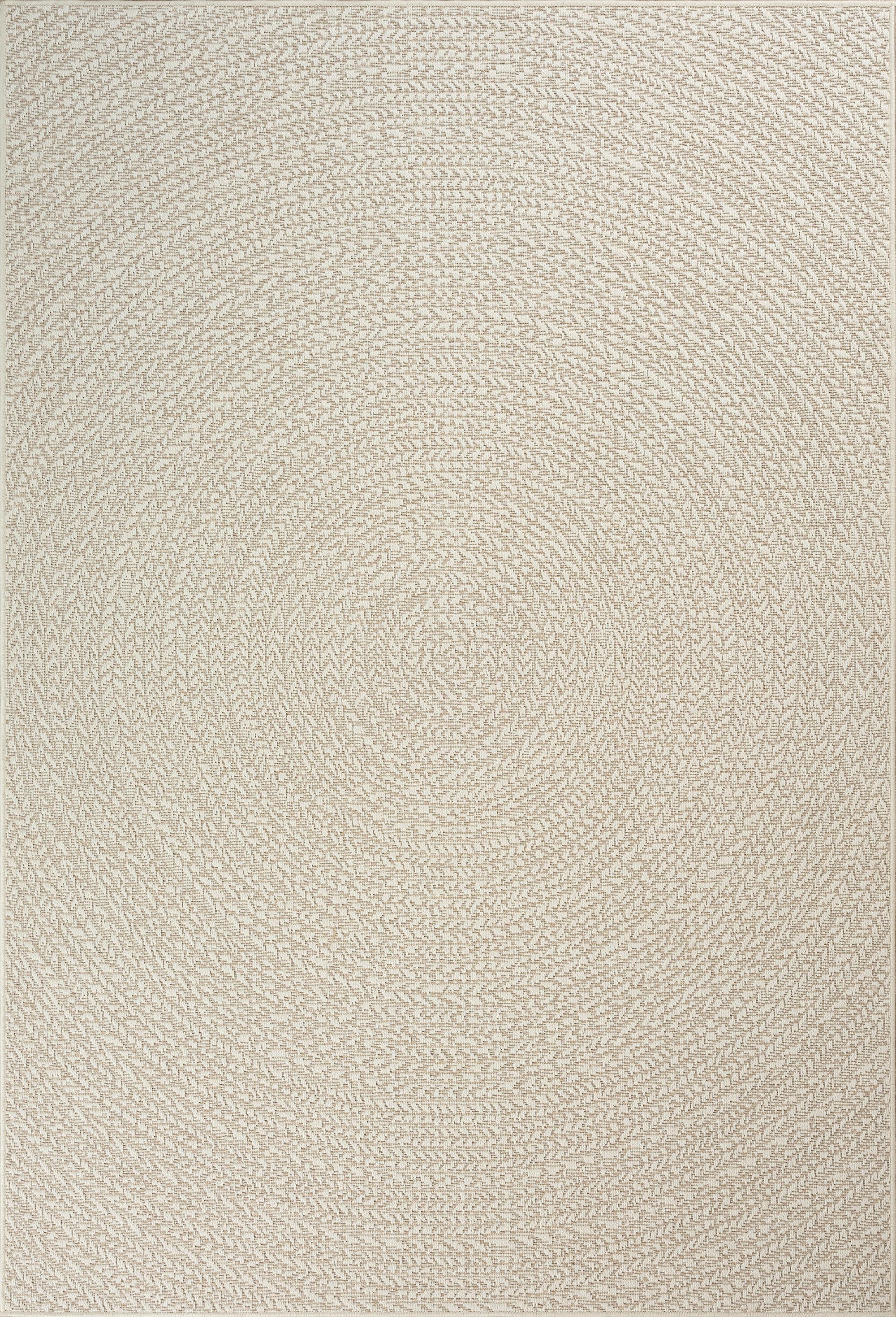 Webteppich Kenzy Creme ca. 140x200cm - Creme, Basics, Textil (140/200cm)