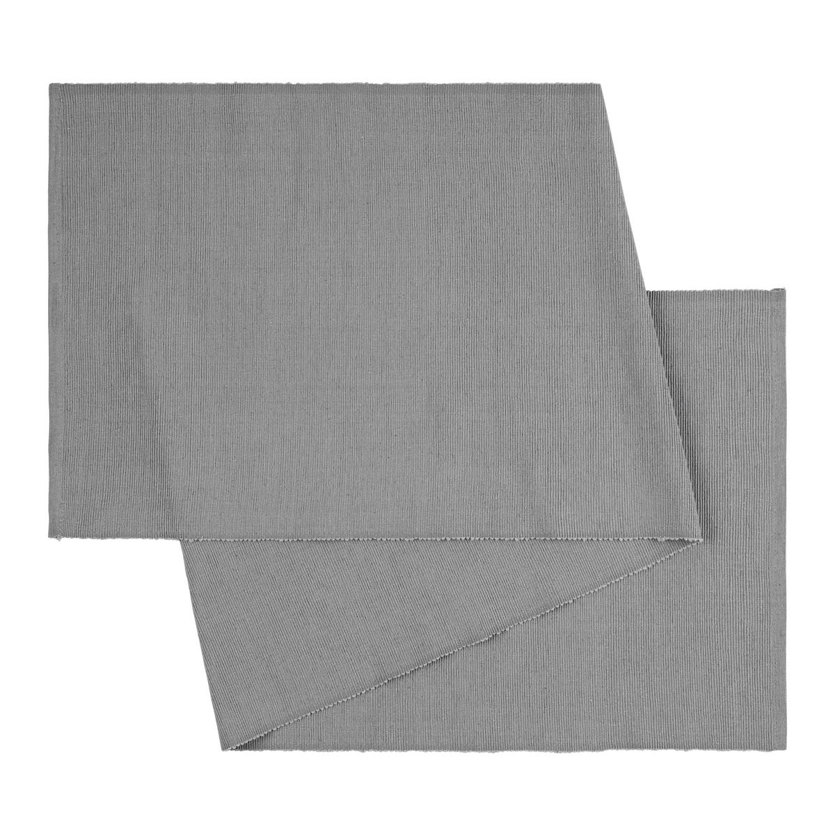 Tischläufer Maren in Hellgrau - Hellgrau, Textil (40/150cm) - Modern Living