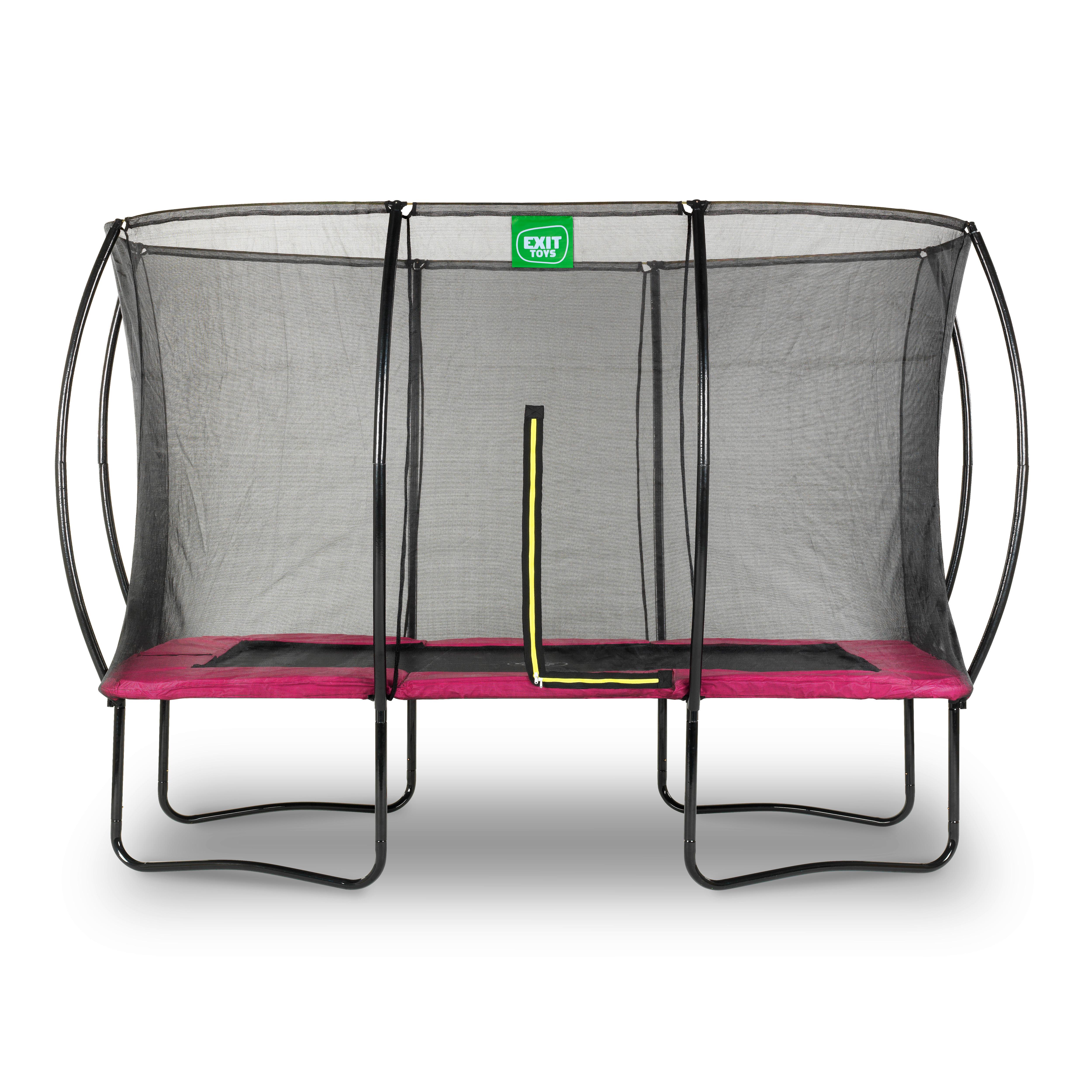 Trampolin Exit Pink ø ca. 366cm - Pink, KONVENTIONELL, Kunststoff/Metall (366/183cm) - EXIT Toys