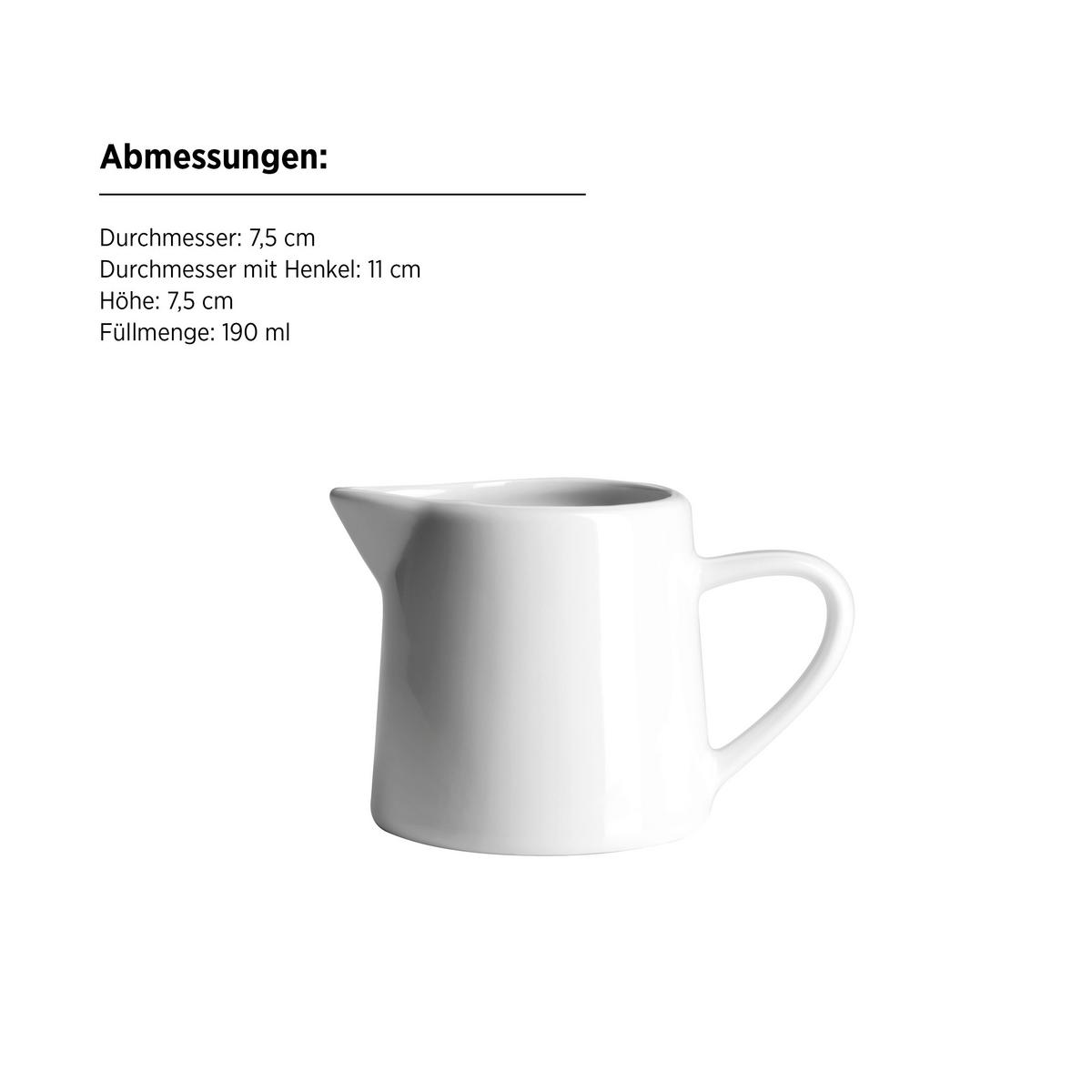 Kombiservice Alesia, 62-teilig - Weiß, Basics, Keramik - Mäser