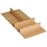 Besteckeinsatz BE30E Eiche - Eichefarben, Basics, Holz (30/4,9/50cm) - Nobilia