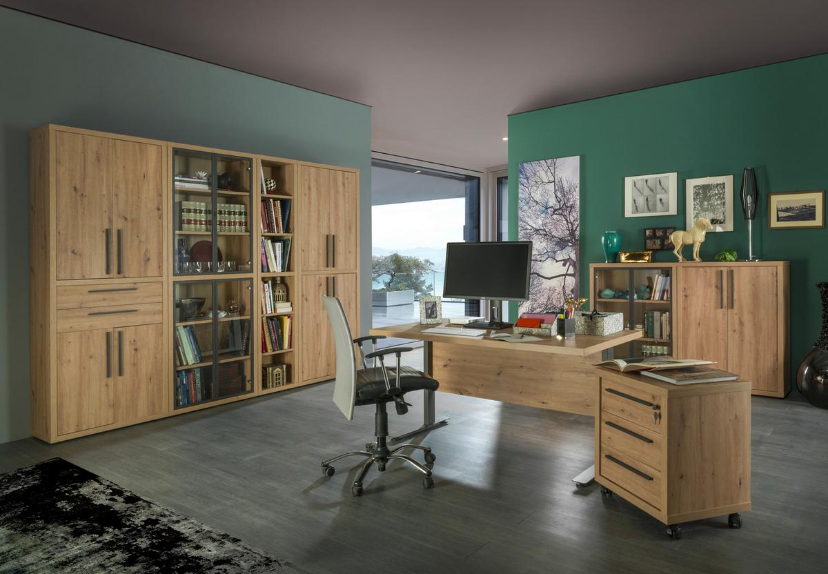 Frontenset in Eiche Artisan - Eiche Artisan, MODERN (74/101cm) - Mömax