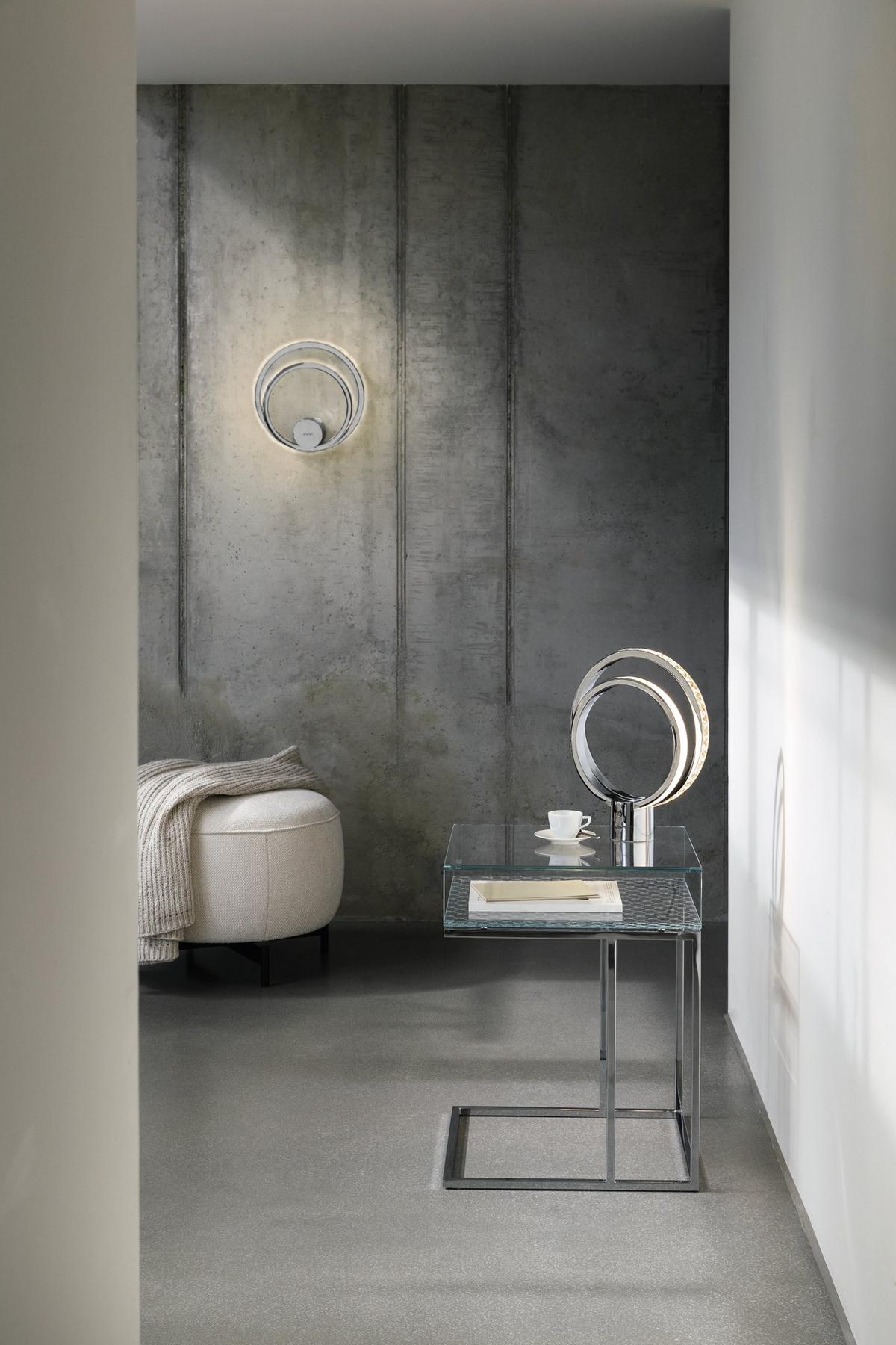 LAMPA SUFITOWA LED 34243* JEWEL LIGHTS JOOP! - przejrzysty/kolor chromowy, Lifestyle, metal/szkło (59,5/41,5/10cm) - Joop!