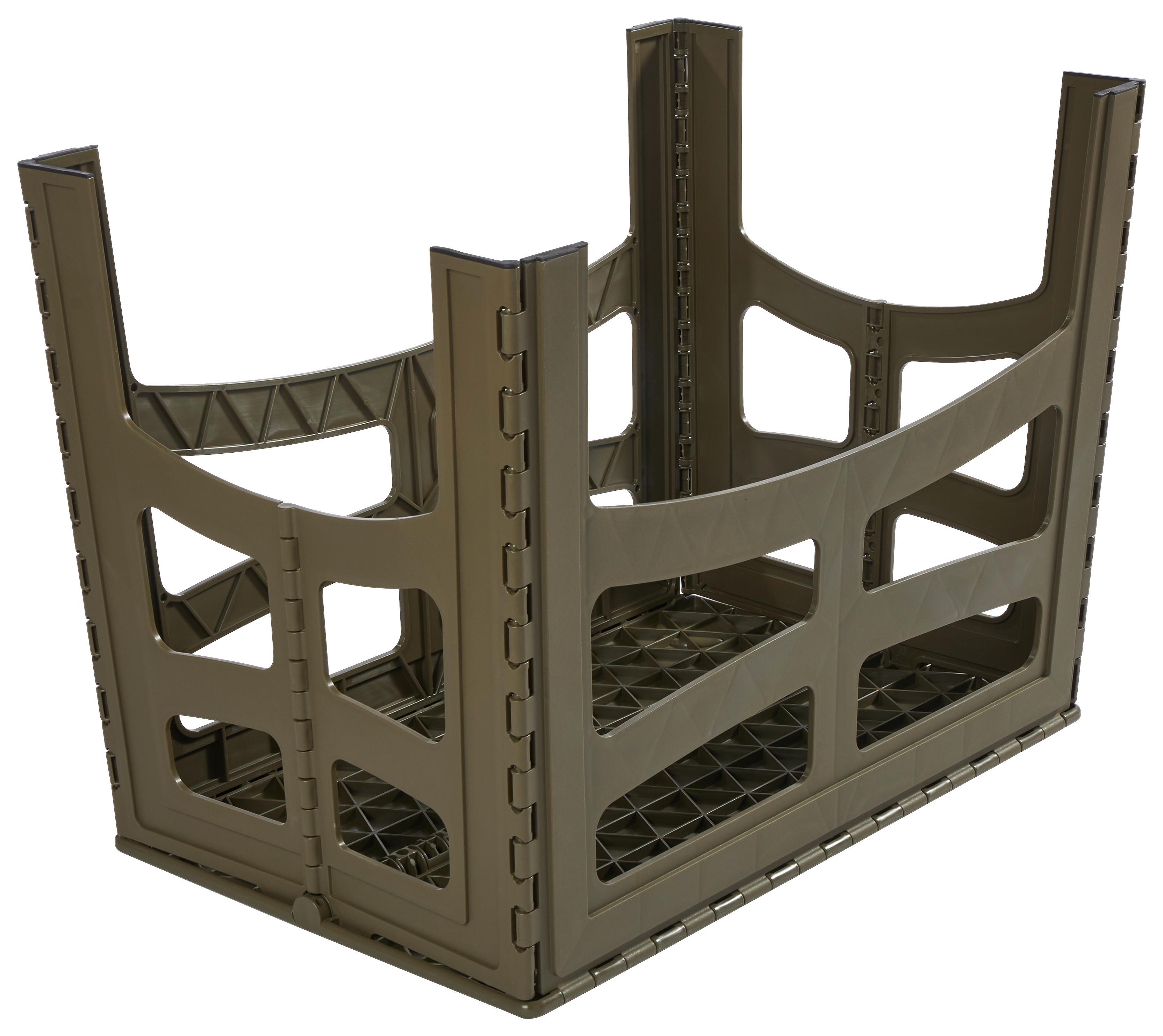 Campingtisch Timo Olivgrün - Olivgrün, KONVENTIONELL, Kunststoff (70/45/55cm)