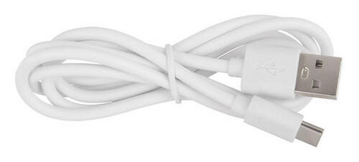 Akku-Tischleuchte Gregoir Weiß max. 4 Watt - Weiß, KONVENTIONELL, Kunststoff/Metall (13,1/38cm) - Globo