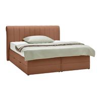 Boxspringbett Belano Rostfarben ca. 180x200cm - Rostfarben, KONVENTIONELL, Holz/Holzwerkstoff (180/200cm) - Premium Living
