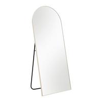 Standspiegel Britt Sandfarben - Sandfarben, Design, Glas/Metall (70/170cm) - Mömax