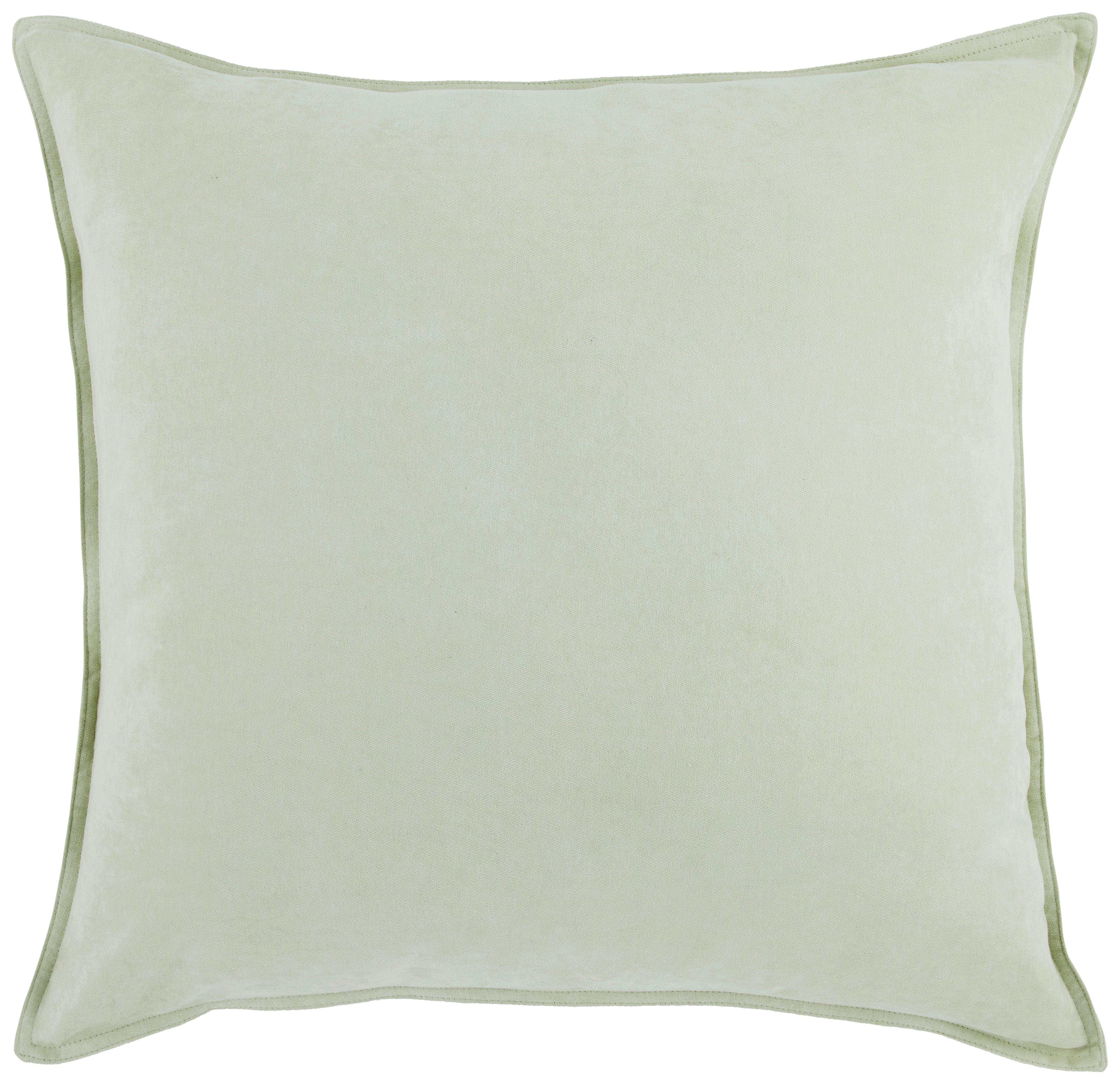 Zierkissen Nathi in Salbeigrün ca. 60x60cm - Salbeigrün, KONVENTIONELL, Textil (60/60cm) - Mömax