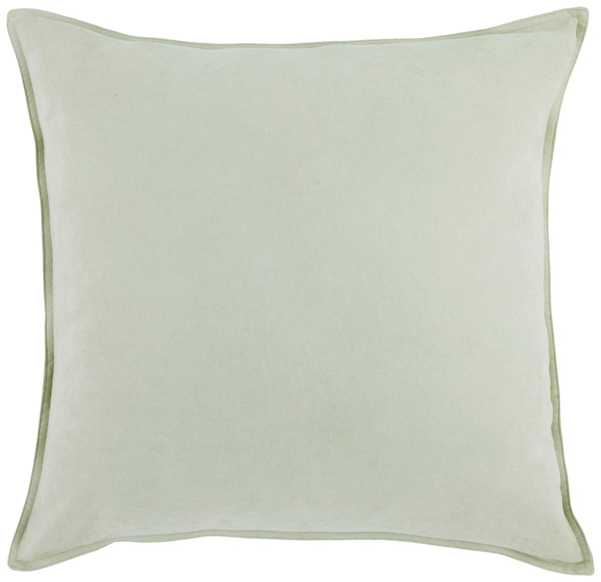 Zierkissen Nathi in Salbeigrün ca. 60x60cm - Salbeigrün, KONVENTIONELL, Textil (60/60cm) - Mömax