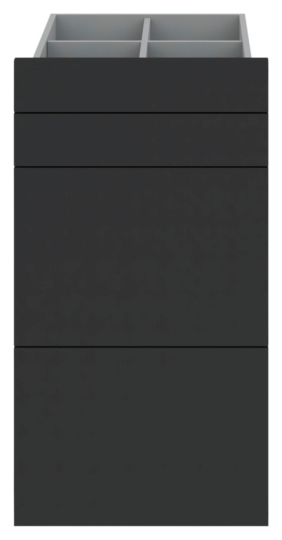 set sertare UNIT - antracit, Modern, material pe bază de lemn (45,3/83/47cm) - Ondega