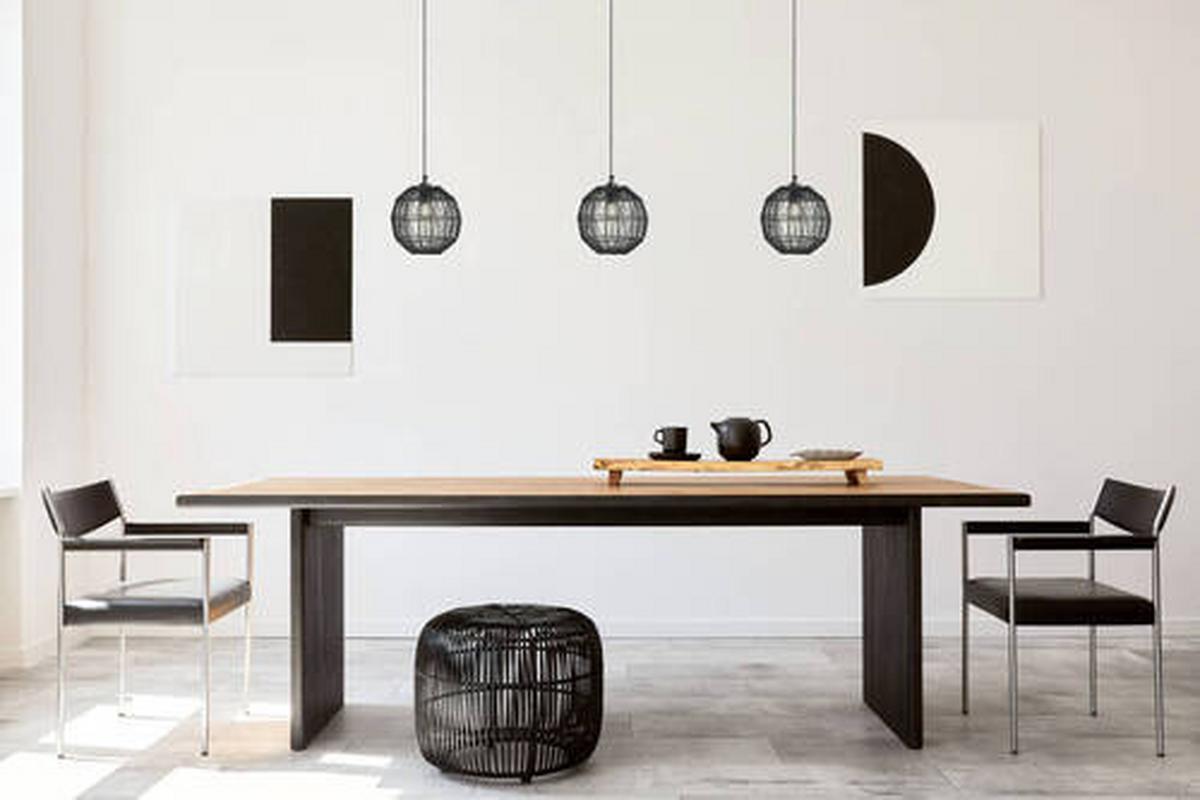 Viseća Svjetiljka Hermi Ii - crna, Basics, metal (20/120cm) - Globo