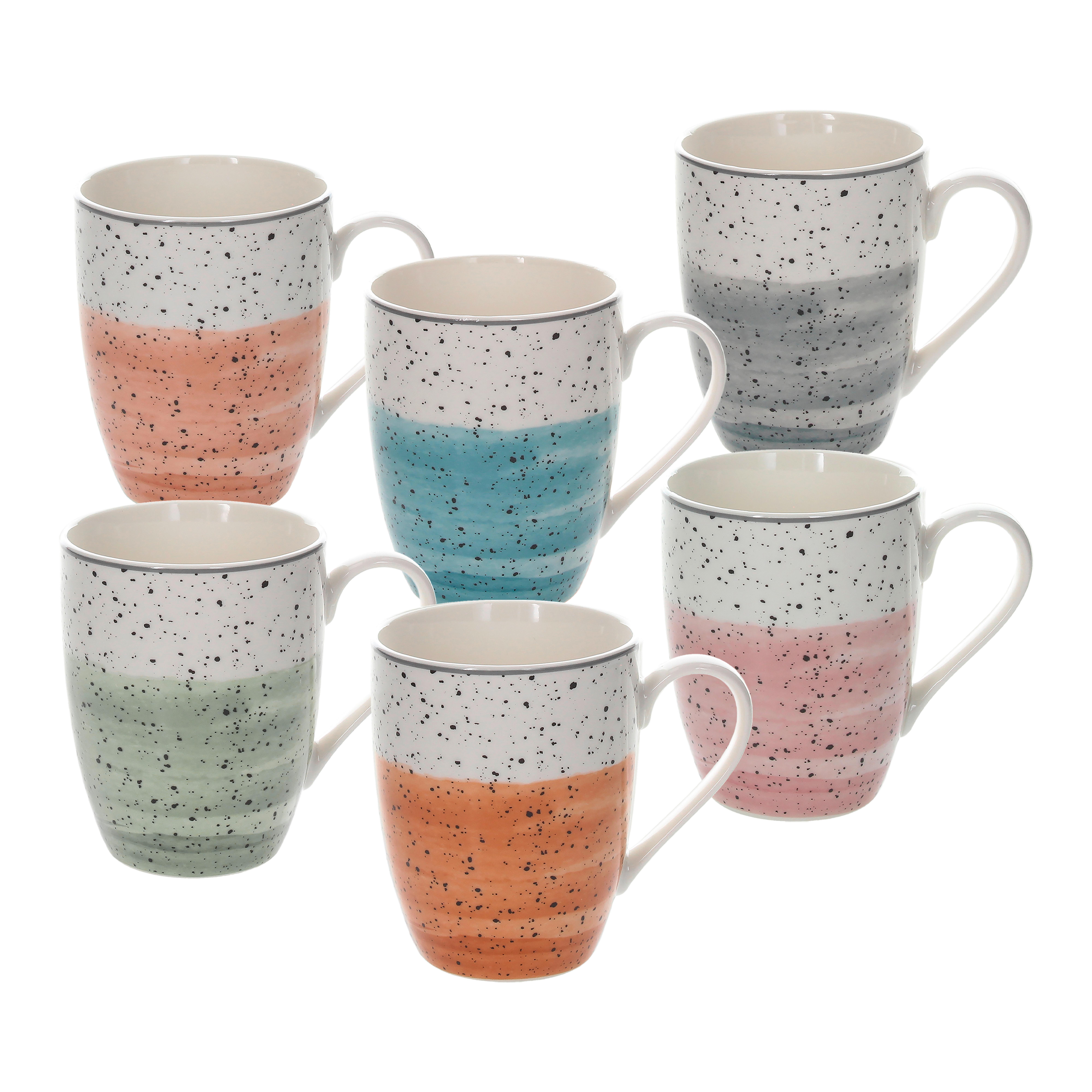 Kaffeebecher Irynka in diversen Farben - Multicolor, MODERN, Keramik (10.5/11.5/8cm) - Mömax