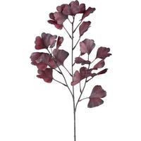 Dekor Gally Ginkgo - sötétvörös/barna, Konventionell, műanyag (62cm) - Modern Living