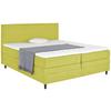 PAT BOXSPRING KLEOPATRA - verde, Konventionell, lemn/textil (160/200cm) - Modern Living