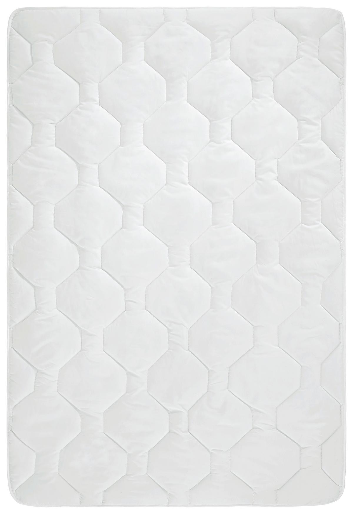 Pilotă tot timpul anului Aloe Vera, cca.  135-140x200cm - alb, Konventionell, textil (135-140/200cm) - Nadana