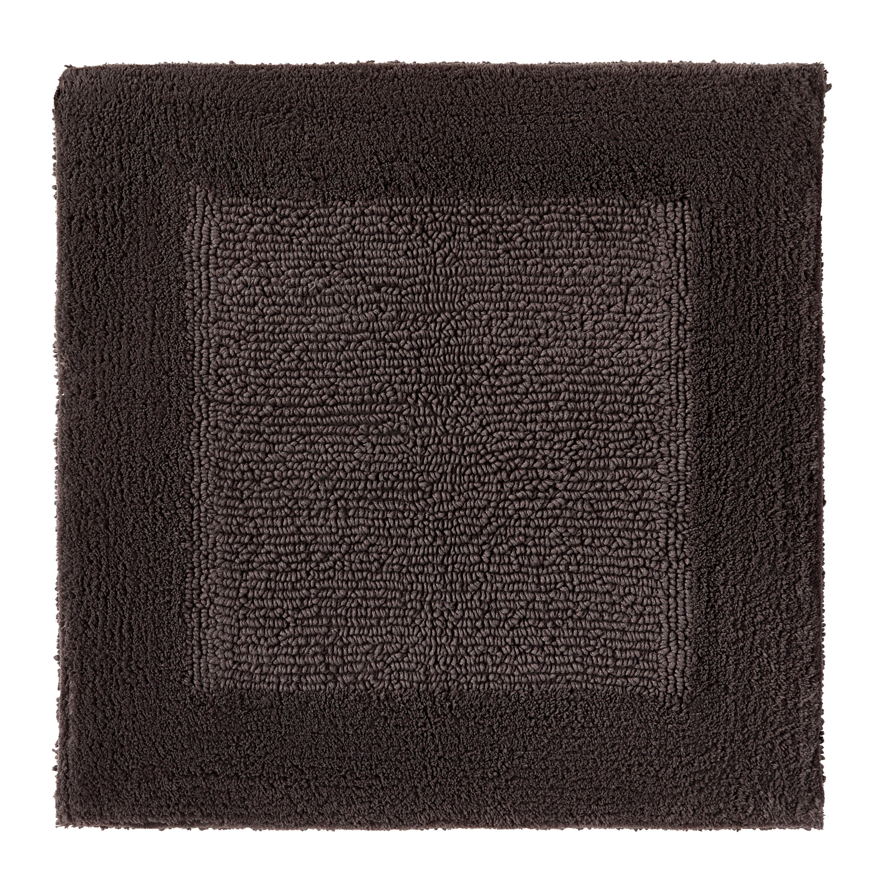 Badematte Karen in Braun 50x50cm - Braun, KONVENTIONELL, Textil (50/50cm) - Premium Living