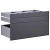 LÅDSET UNIT -BASED- - antracit, Modern, trämaterial (91/50,3/47cm) - Based