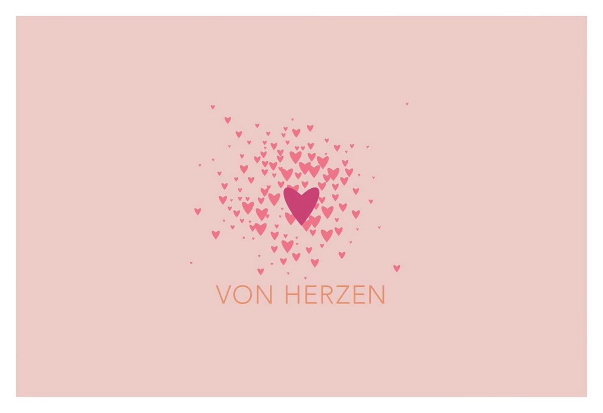 Postkarte Kupfergold Multicolor - Multicolor, Basics, Papier (11,5/15,7cm)