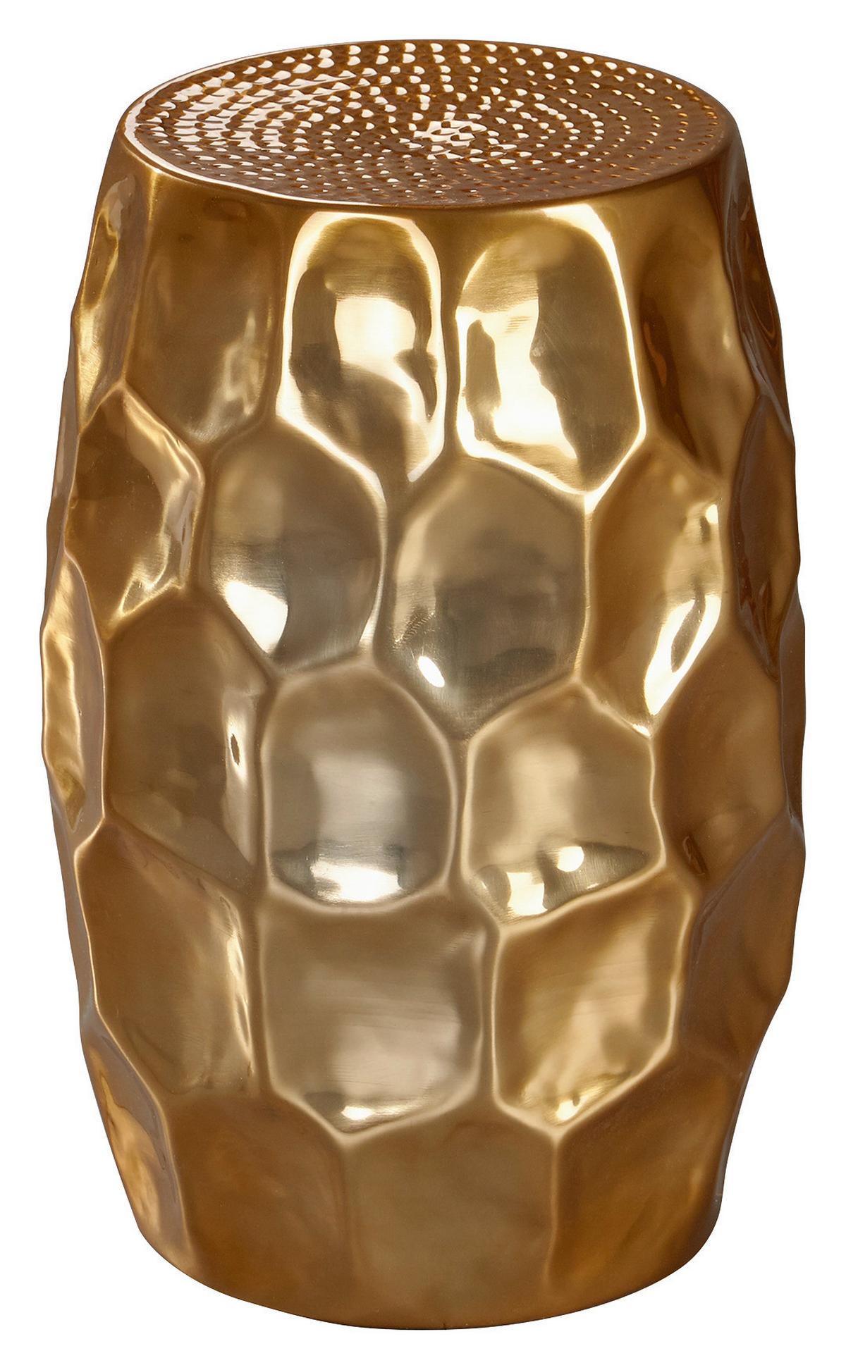 Kisasztal Mid.you - aranyszínű, Lifestyle, fém (30/30/47cm) - MID.YOU