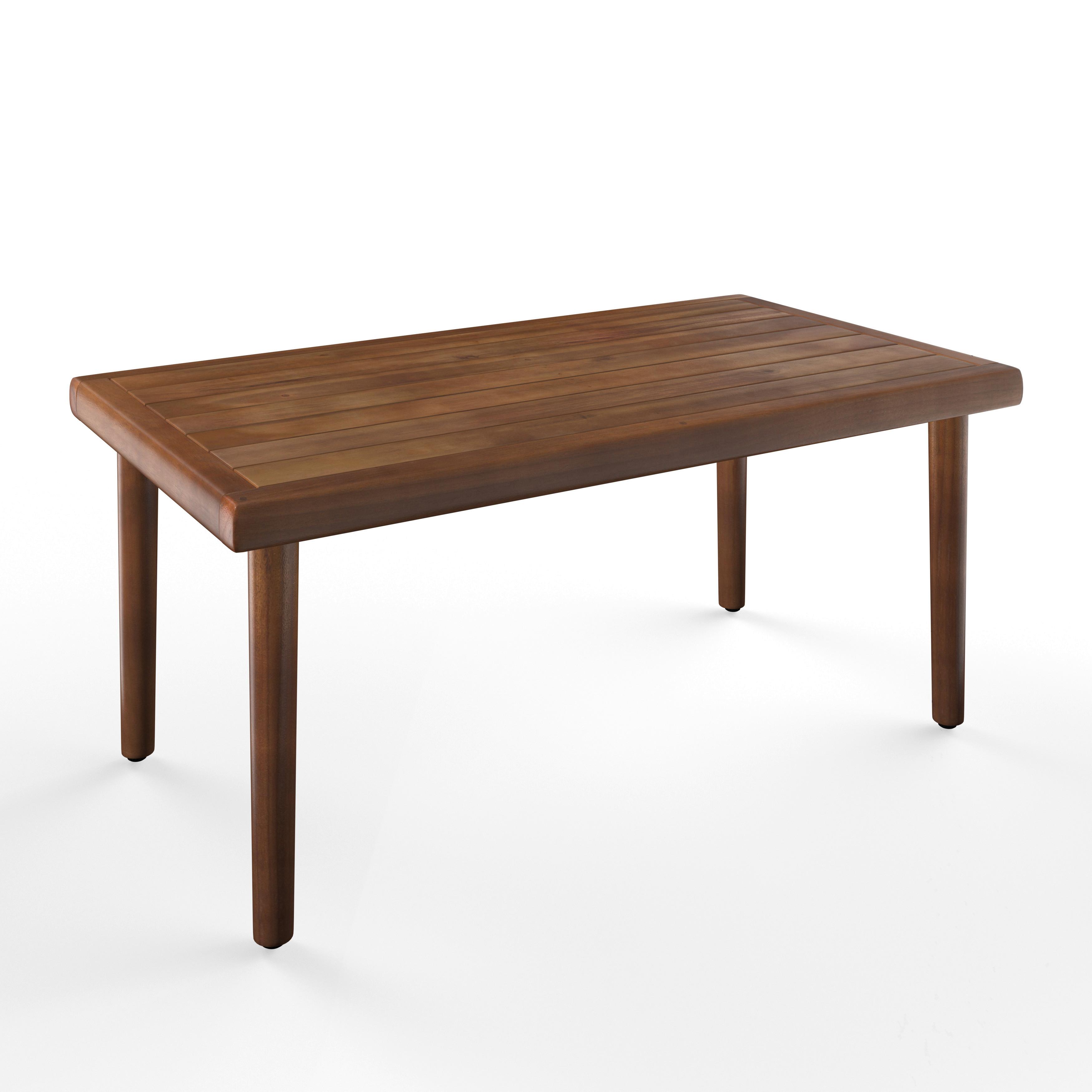 LOUNGEGRUPP DONA - teakfärg/ekfärgad, Modern, trä/textil (213/68/71cm) - Bessagi Garden