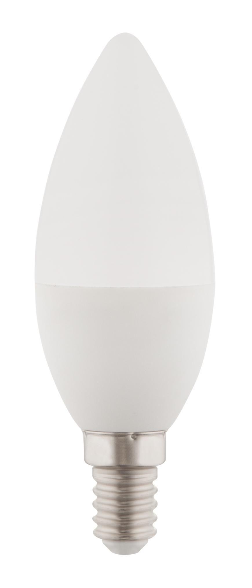 LED-Leuchtmittel 10560D max. 5 Watt - Opal/Weiß, Basics, Kunststoff/Metall (3,7/10,5cm) - Modern Living