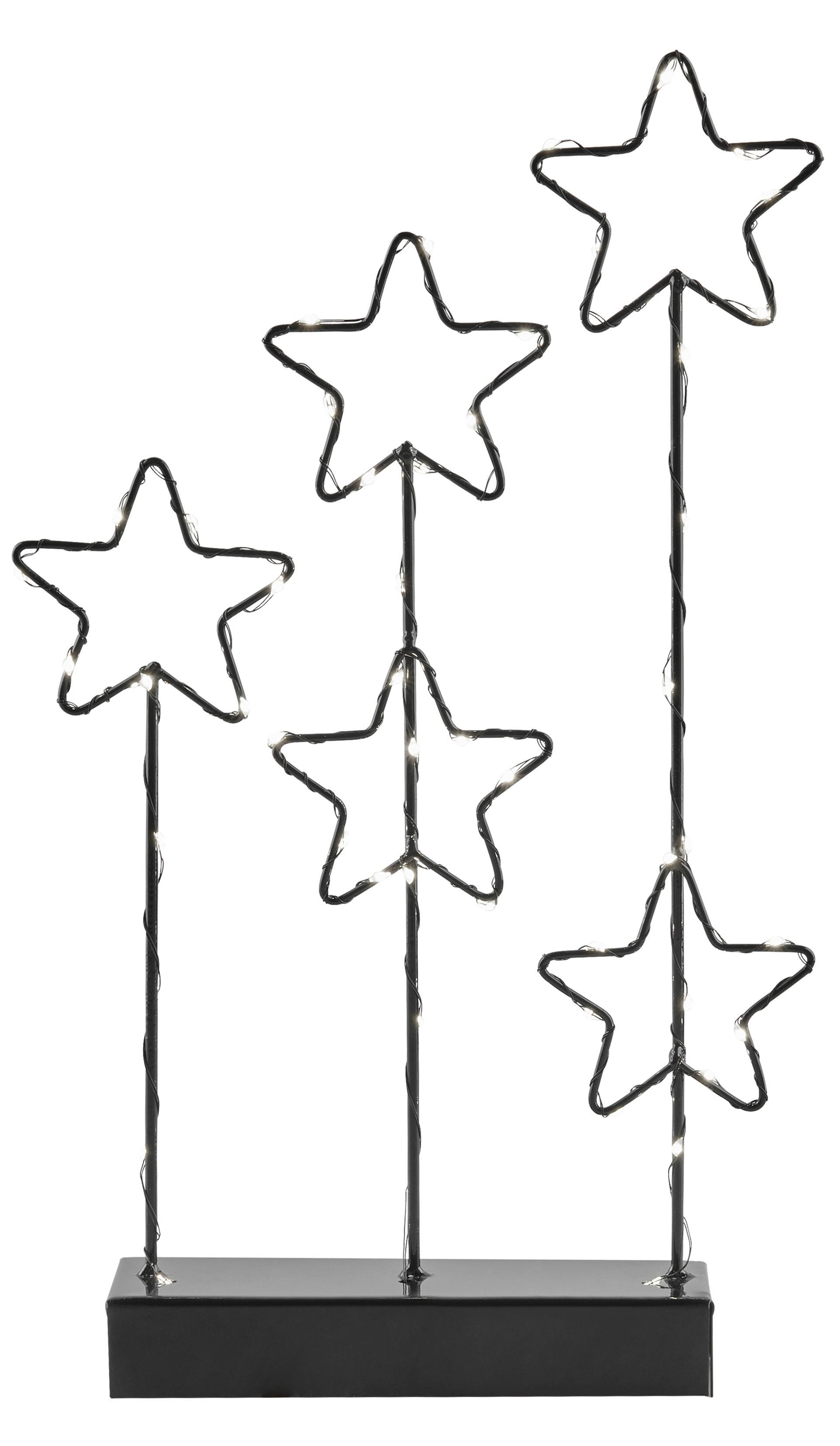 LED-Dekoleuchte Limer Schwarz - Modern, Metall (17,5/5,7/38cm) - Premium Living