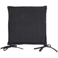 Sitzkissen Vincent In Anthrazit Ca. 40x40cm - Anthrazit, Modern (40/40/3cm) - Modern Living