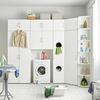 TVÄTTUNNA NATURAL -SB- - naturfärgad, metall/textil (38/54cm) - Mömax