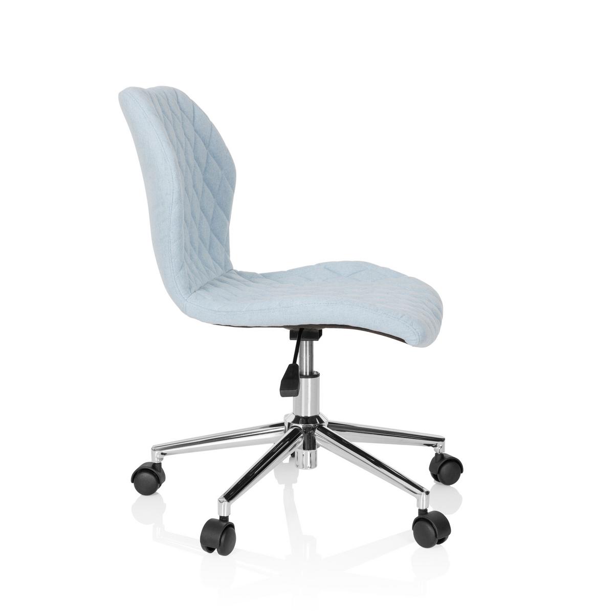 Mladinski Vrtljivi Stol Joy Ii, Svetlo Modra - svetlo modra, Basics, umetna masa/tekstil (47/73-83/43cm) - MID.YOU