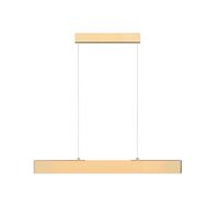 Pendelleuchte Step Goldfarben max. 23 Watt - Goldfarben, Trend, Metall (91/3,5/8cm) - MAYTONI