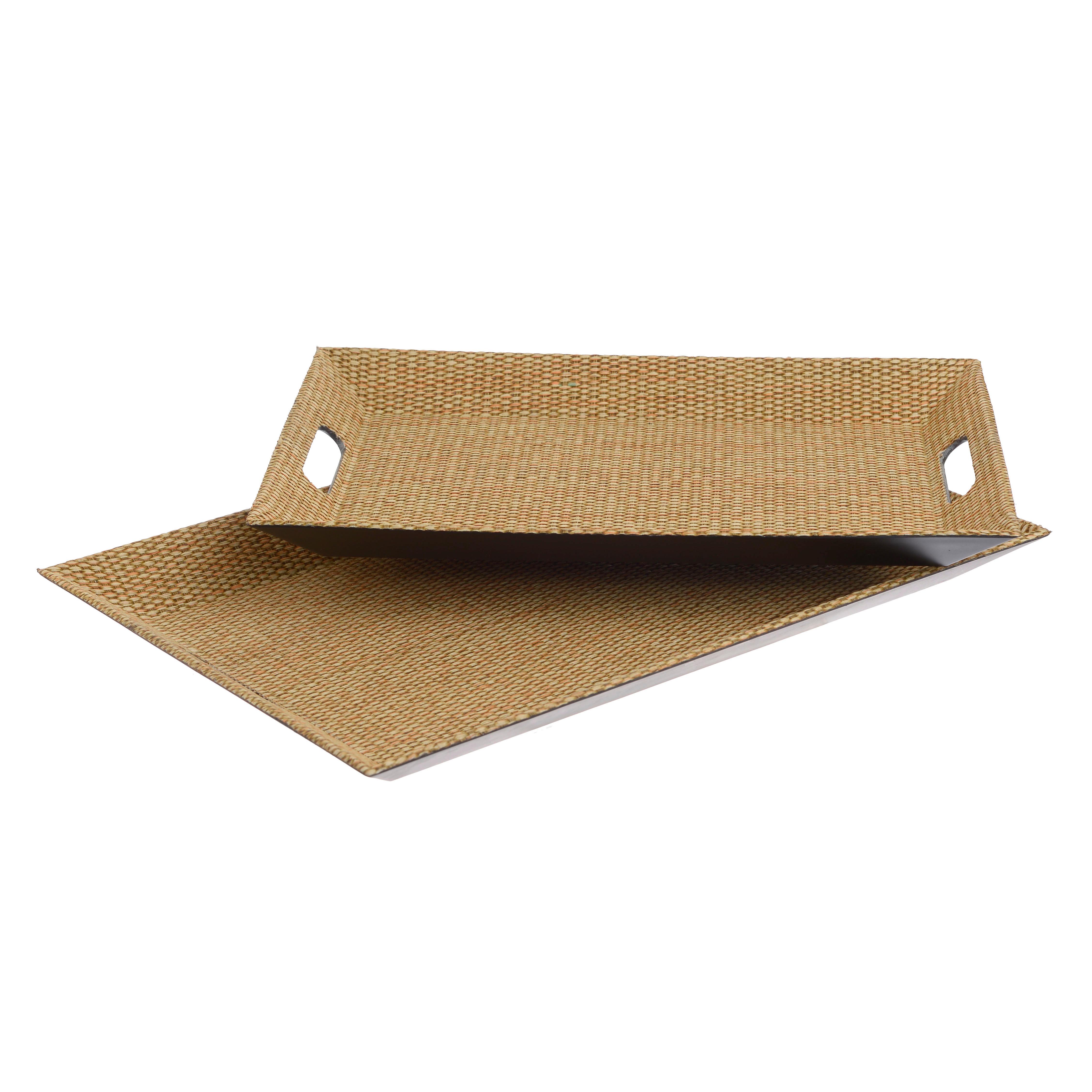 ZESTAW TAC DO SERWOWANIA 3-70-968-0032 - złoty, Trend, tworzywo sztuczne (45/30/5cm)