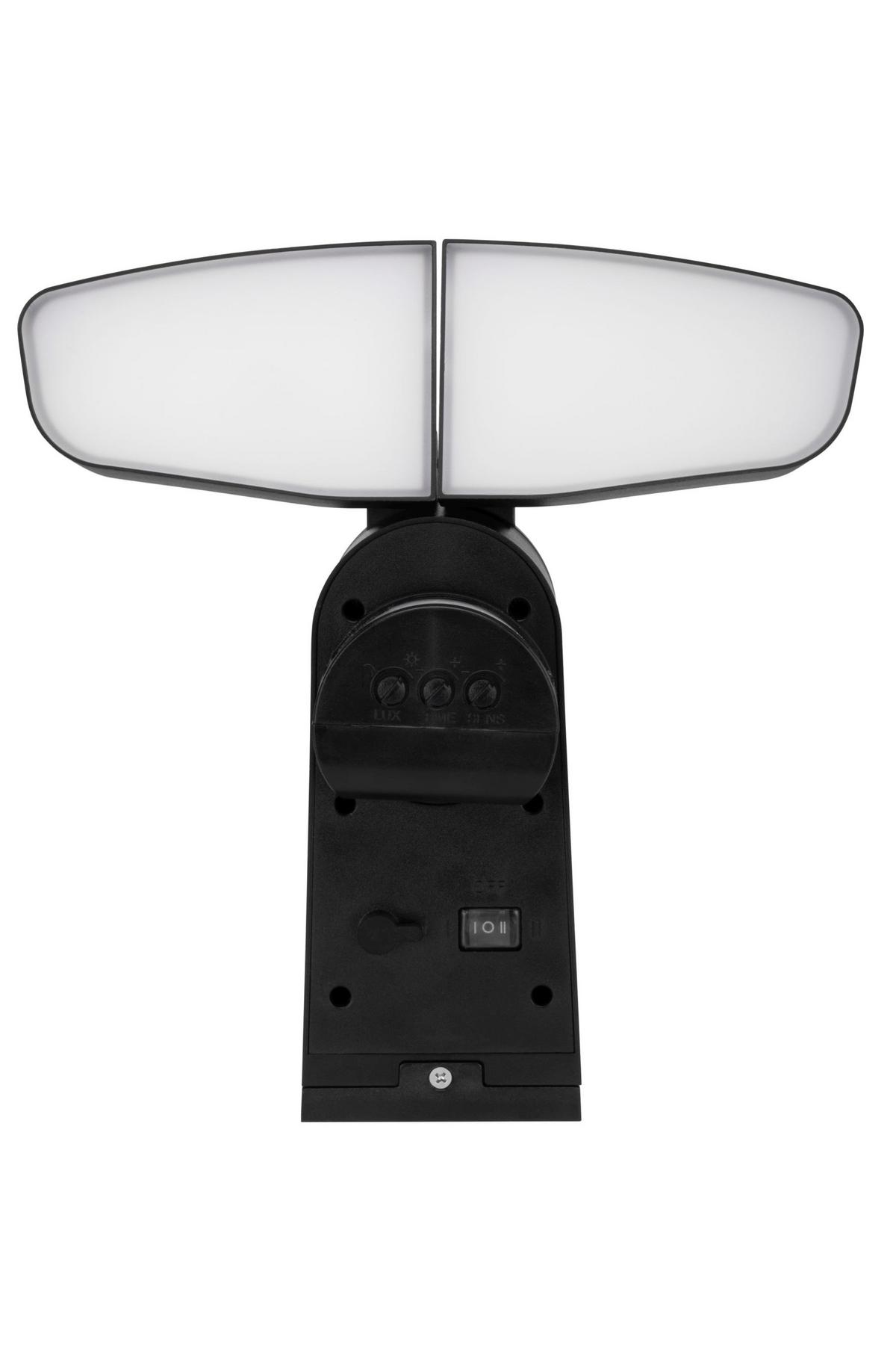 LAMPA ZEWNĘTRZNA LED TUCSON - czarny/opal, Basics, tworzywo sztuczne (25/27,5/20,8cm) - Ambia Garden