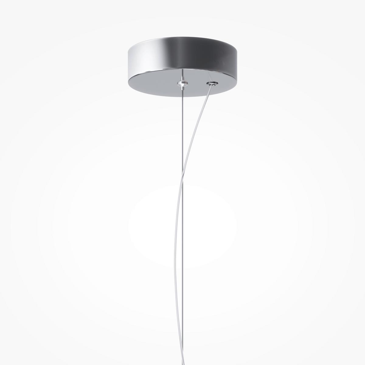 Pendelleuchte Mod397pl-L15ch2.7k - Chromfarben, Design, Metall (30/335cm) - MAYTONI