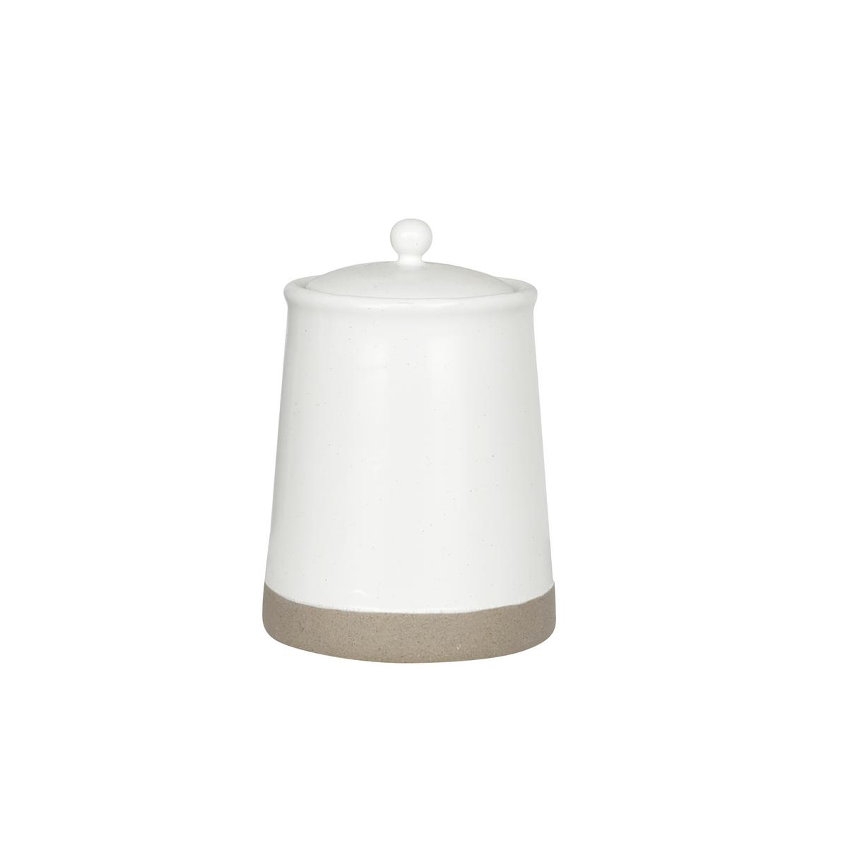 Ételtároló Edény Emilia - fehér, műanyag/kerámia (9/12,5cm) - Zandiara