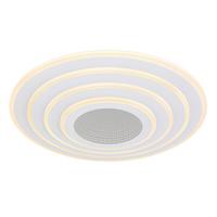 LED-Deckenleuchte Jocelyn in Opal/Weiß max. 40 Watt - Opal/Weiß, Kunststoff/Metall (42/6,7cm)