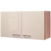 Kuhinjska Zgornja Omarica Nepal, Kašmir, Barva Hrasta - barve nerjavečega jekla/kašmir, Moderno, kovina/leseni material (100/54,8/32cm) - FlexWell