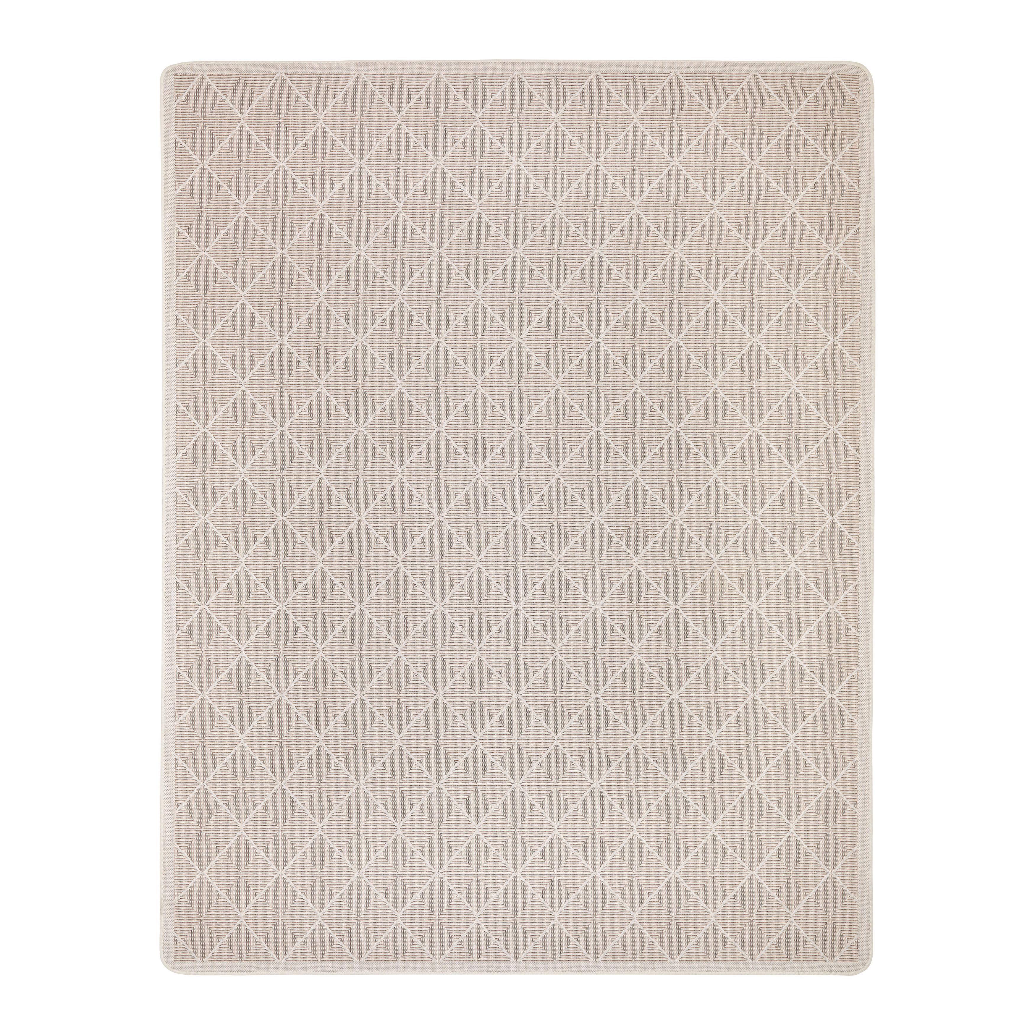 Flachwebeteppich Fjora Taupe ca. 80x290cm - Taupe, MODERN, Textil (80/250cm) - Mömax