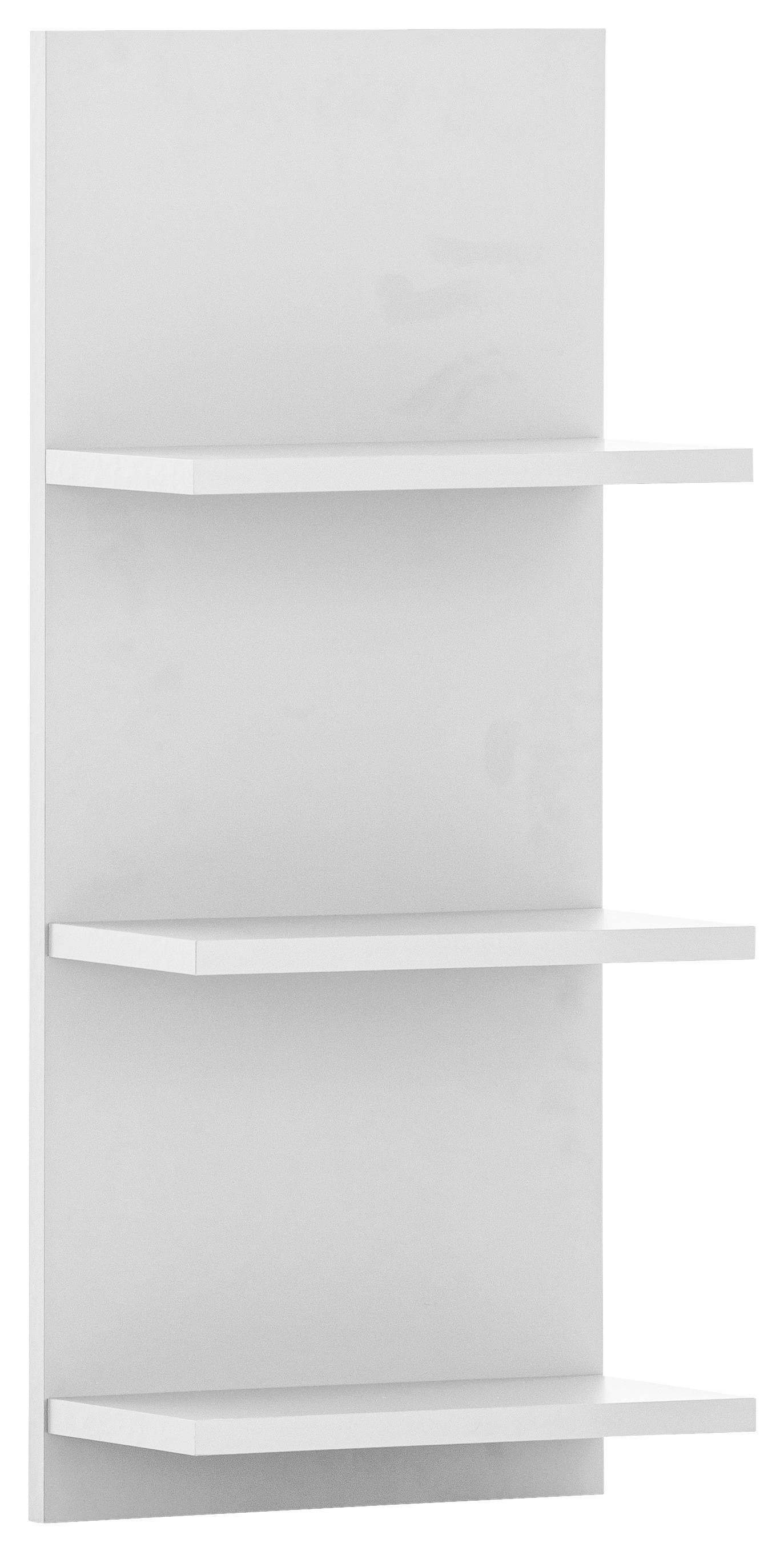 Kopalniški Regal Palermo, Bela - bela, Konvencionalno, leseni material (30,3/70,2/17,5cm) - Stylife