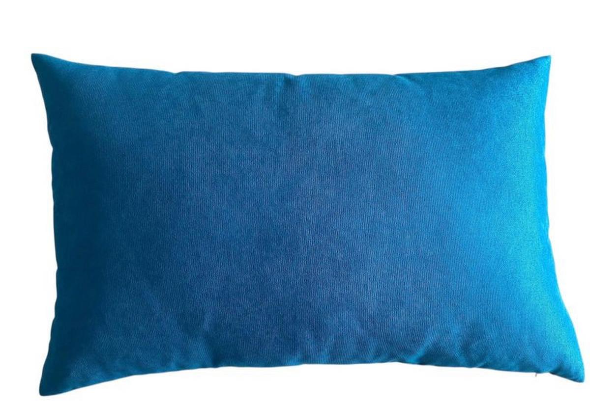 Pernă decorativă Eva, cca. 40x60cm - albastru, Basics, textil (40/60cm)