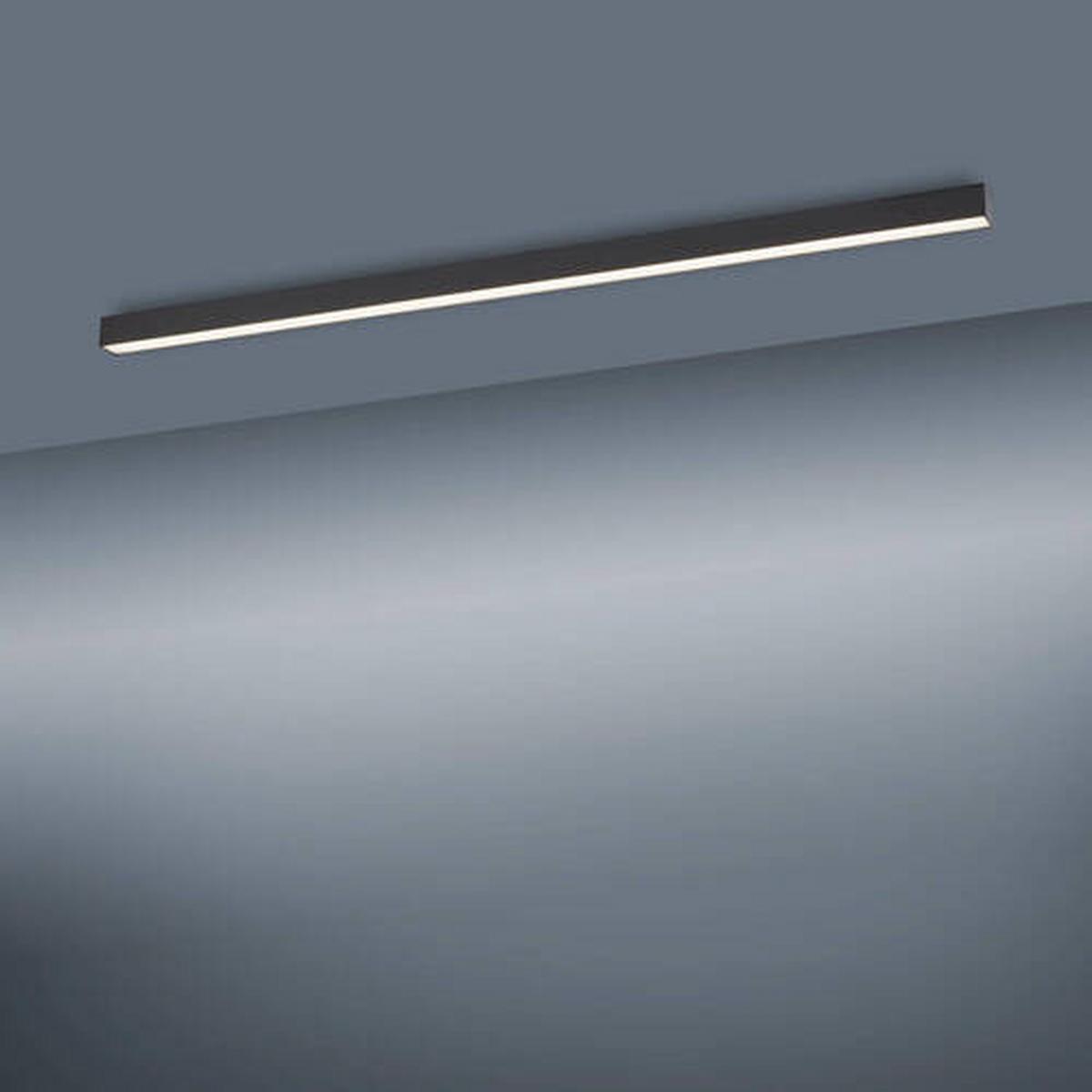 LAMPA SUFITOWA LED 6021-13 PURE-LINES - antracytowy, Design, tworzywo sztuczne/metal (110/3,8/3,9cm) - Neuhaus PURE