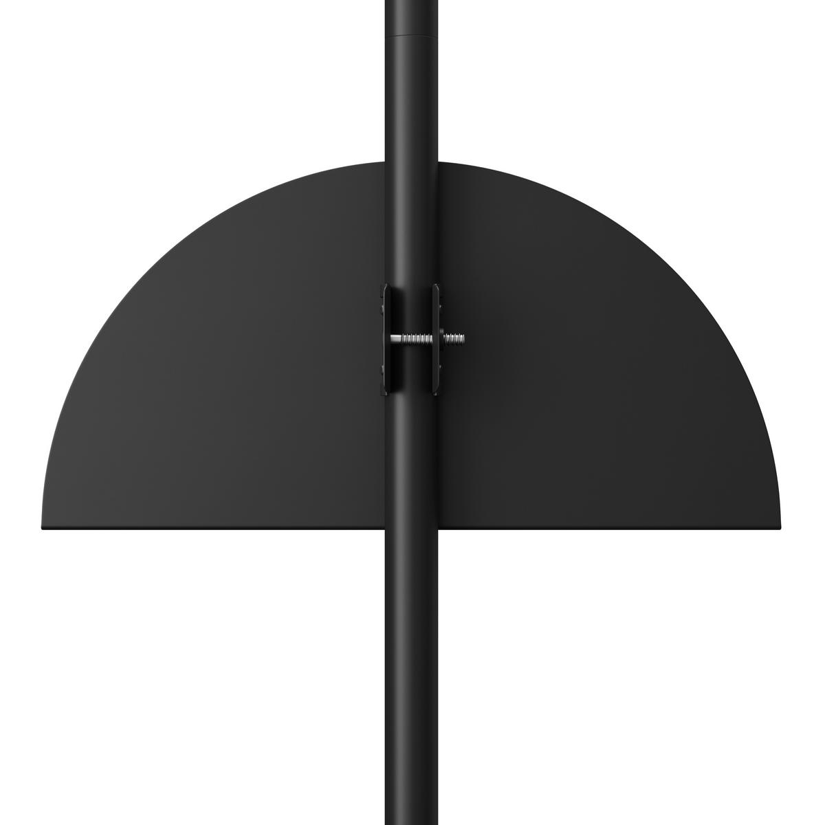 Wandboard Schwarz - Schwarz, Basics, Metall (35/27/204cm) - Umbra