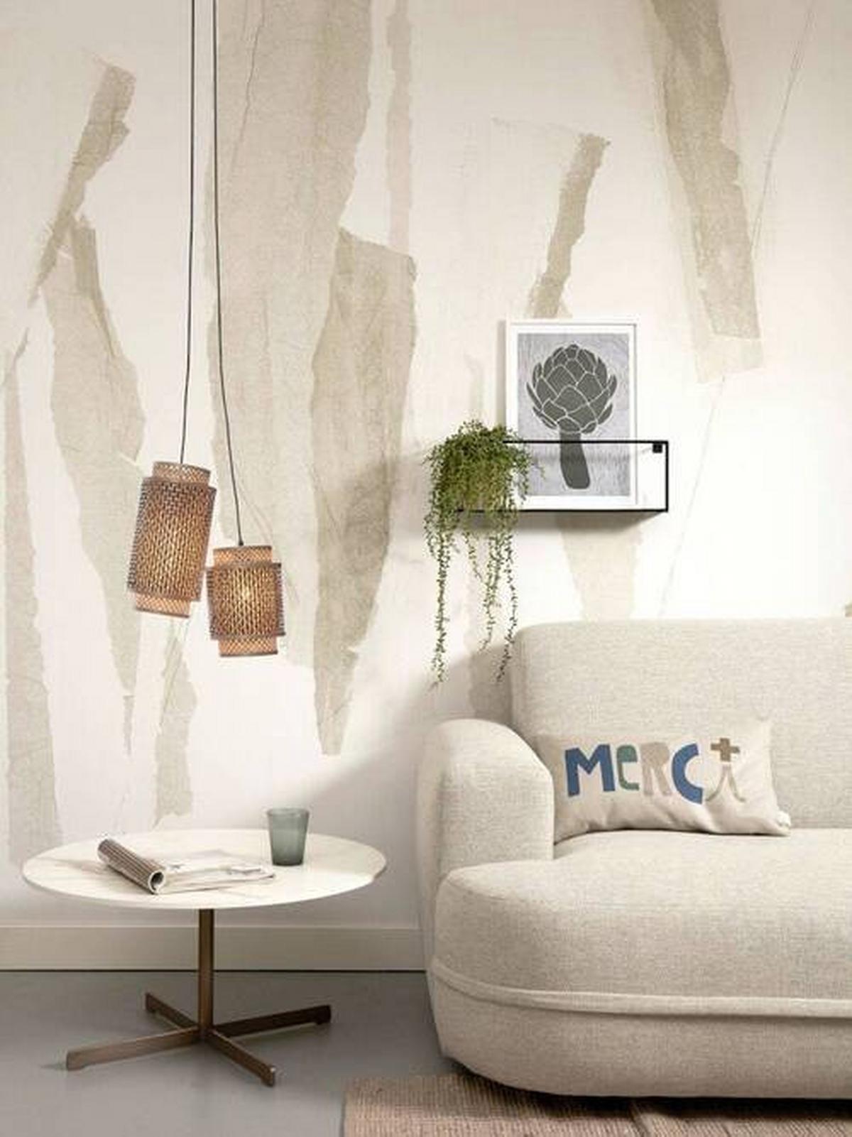 Viseča Svetilka Bhutan, Črna, Bambus - črna/naravne barve, Trend, les (38/18/45cm) - Good & Mojo