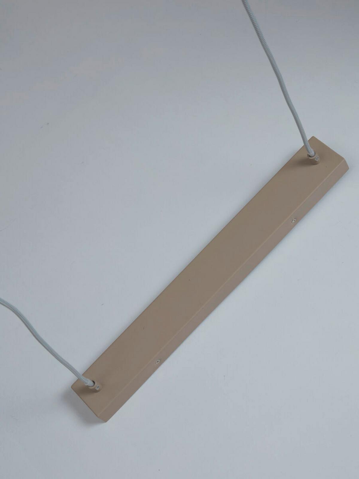 Függőlámpa Sapporo/h3/w - homokszínű/fehér, Trend, üveg (115/29/23cm) - It's about Romi