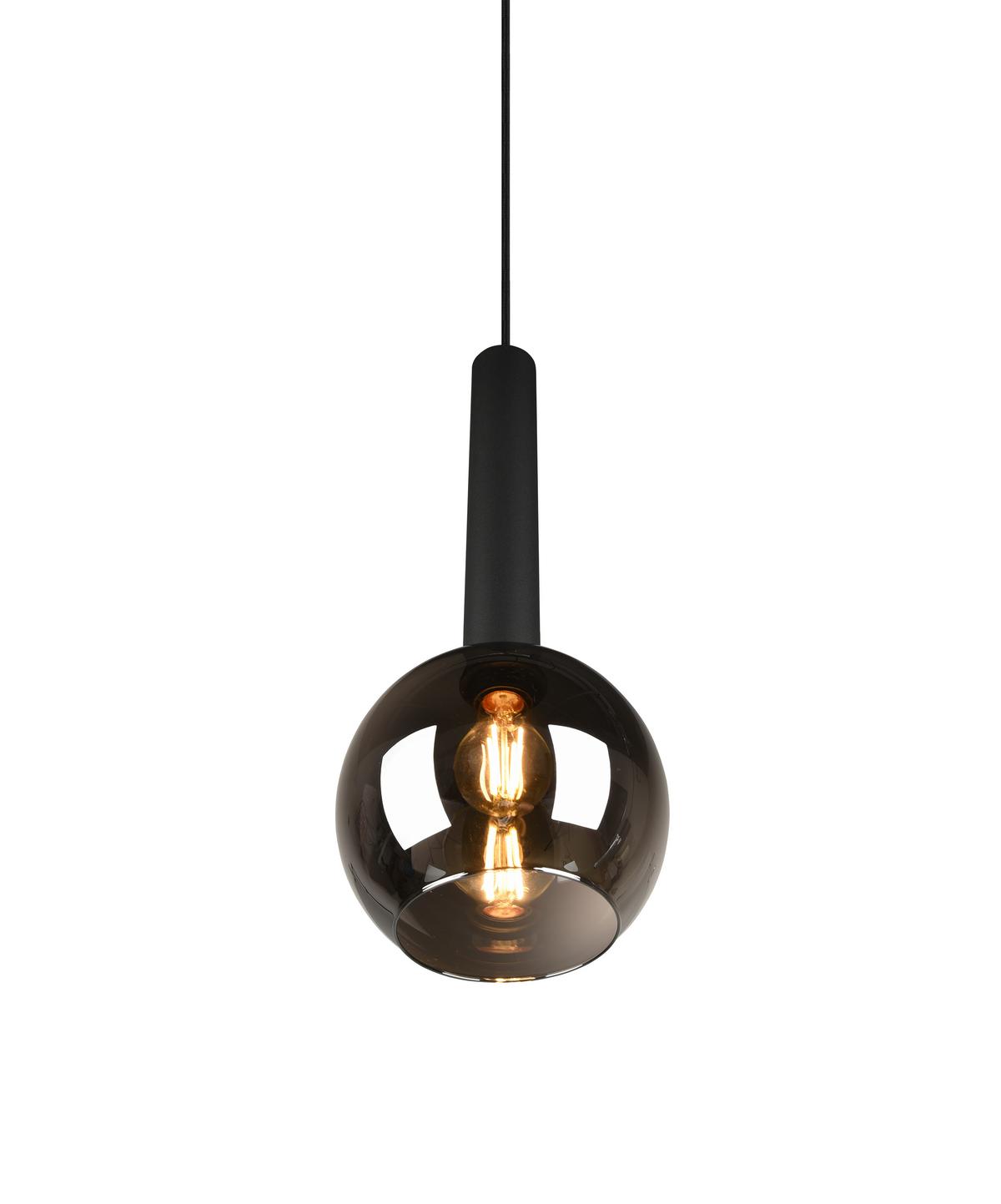 LAMPA WISZĄCA X30111032 HELSINGBORG - czarny, Design, metal (20/150cm) - Dieter Knoll