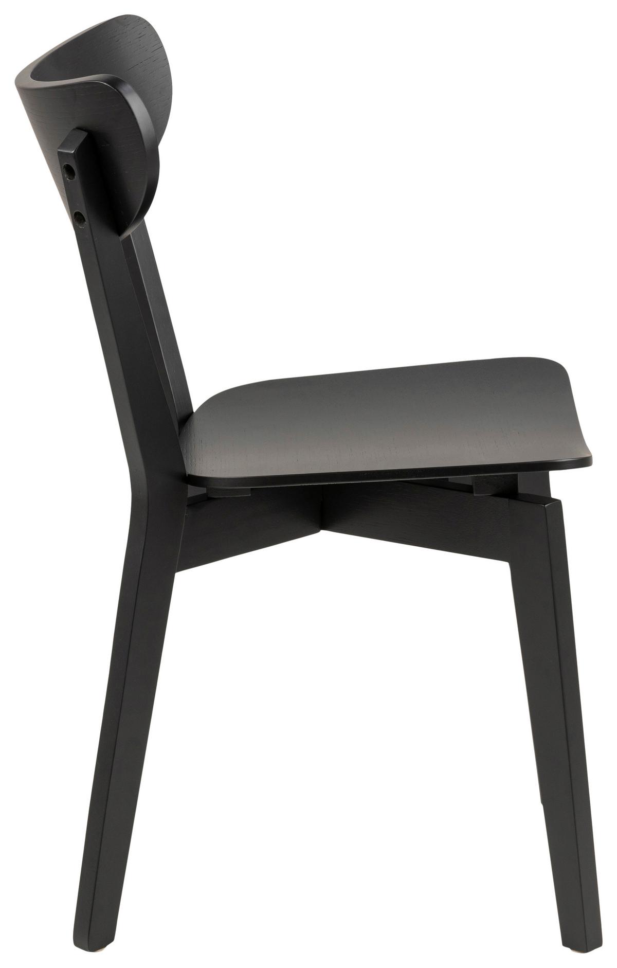 Szék Roxby - fekete, Modern, fa (45/79,5/55cm) - MID.YOU