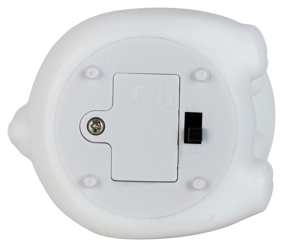 LED-Dekoleuchte Hosi Weiß max. 1 Watt - Weiß, MODERN, Kunststoff (5/5/10cm) - Mömax