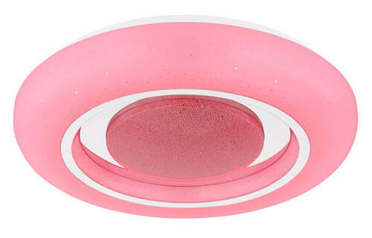 Stropna Svetilka Sally, S Sijalko - bela/opal, Trend, kovina/umetna masa (39/8cm) - Globo